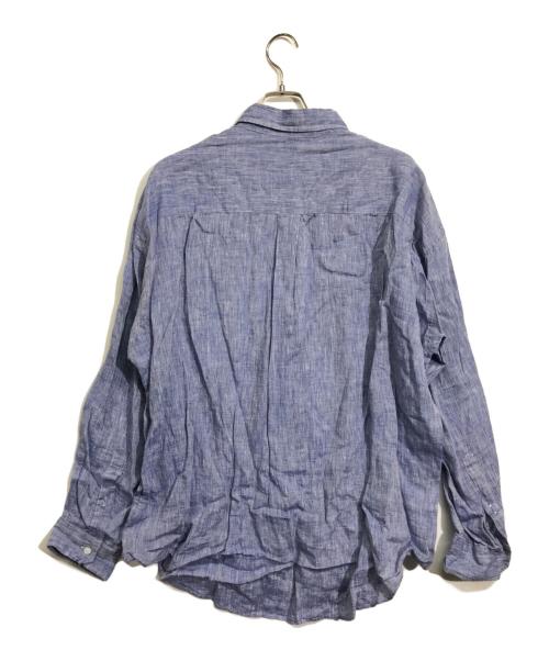 JOURNAL STANDARD（ジャーナルスタンダード）JOURNAL STANDARD (ジャーナル スタンダード) CANCLINI ファットシルエット ボタンダウンシャツ ブルー サイズ:Lの古着・服飾アイテム