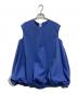 miele grande（ミエーレグランデ）の古着「バルーンブラウス」｜ブルー