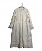 TSUHARU by samansa Mos2ツハル バイ サマンサモスモス）の古着「リネンレースワンピース」｜ホワイト