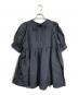yori (ヨリ) ショートパフギャザーブラウス ネイビー サイズ:36：16000円
