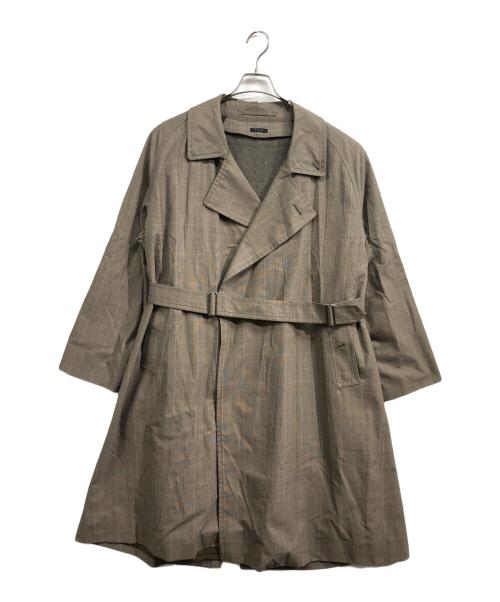 leno（リノ）leno (リノ) ライナー付き タイロッケンコート ブラウン サイズ:2の古着・服飾アイテム