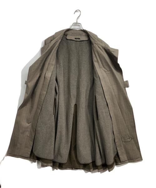 leno（リノ）leno (リノ) ライナー付き タイロッケンコート ブラウン サイズ:2の古着・服飾アイテム