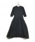 BORDERS AT BALCONY (ボーダーズアットバルコニー) POLKA DOT MIDI DRESS ブラック サイズ:36：16000円