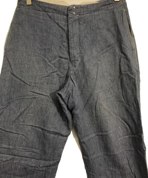 COMOLI（コモリ）COMOLI (コモリ) バックストラップパンツ スカイブルー サイズ:1の古着・服飾アイテム