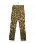 WACKO MARIA (ワコマリア) レオパードコーデュロイタックパンツ イエロー×ブラック サイズ:M：15000円