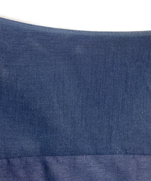 TOCCA（トッカ）TOCCA (トッカ) 変則ボーダーワンピース パープル×ネイビー サイズ:2の古着・服飾アイテム