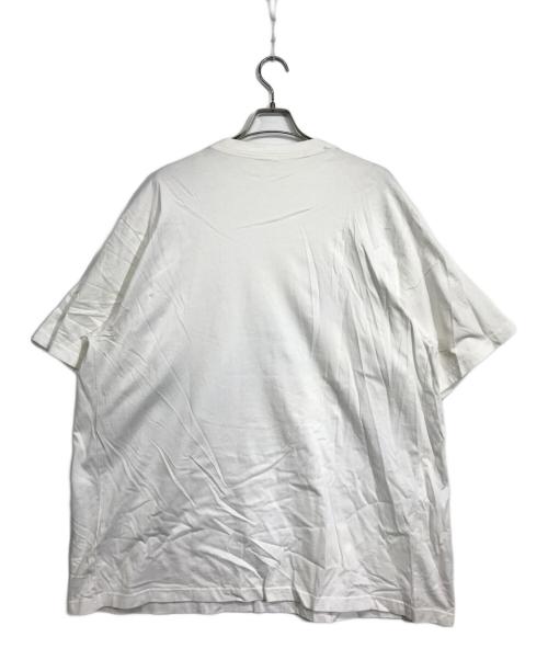 BALENCIAGA（バレンシアガ）BALENCIAGA (バレンシアガ) プラネットプリントダブルスリーブTシャツ ホワイト サイズ:XSの古着・服飾アイテム