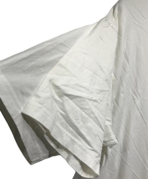 BALENCIAGA（バレンシアガ）BALENCIAGA (バレンシアガ) プラネットプリントダブルスリーブTシャツ ホワイト サイズ:XSの古着・服飾アイテム