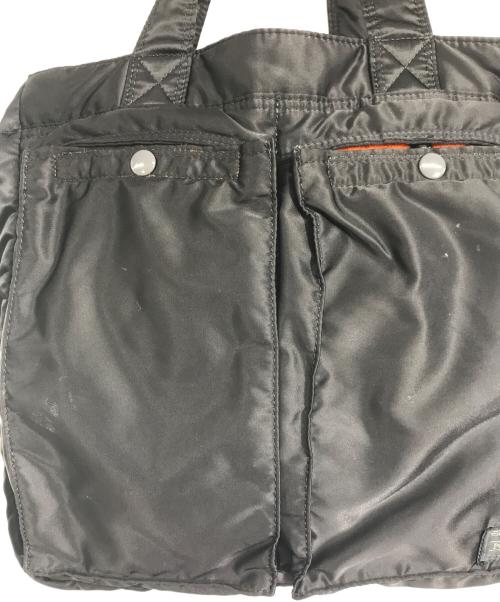 PORTER（ポーター）PORTER (ポーター) 2WAYトートバッグ ブラックの古着・服飾アイテム