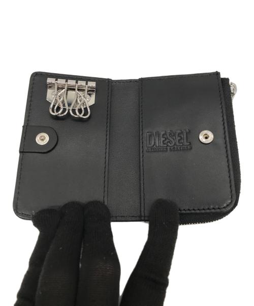 DIESEL（ディーゼル）DIESEL (ディーゼル) L-ZIP KEY ブラック 未使用品の古着・服飾アイテム