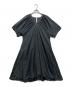 merlette（マーレット）の古着「ボリュームスリーブワンピース」｜ブラック