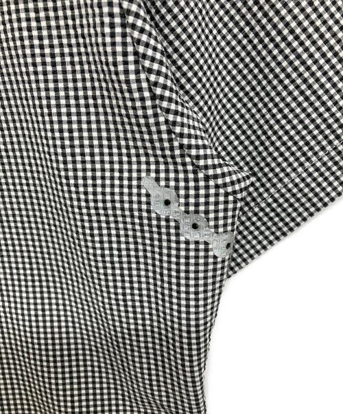 alk phenix（アルクフェニックス）alk phenix (アルクフェニックス) 半袖シャツ ホワイト×ブラック サイズ:Lの古着・服飾アイテム