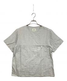 Snow peak（スノーピーク）の古着「ショルダーボタン プルオーバー」｜ライトグレー