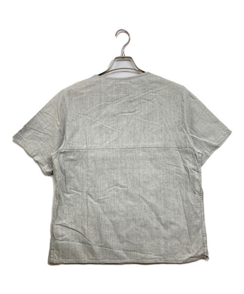 Snow peak（スノーピーク）Snow peak (スノーピーク) ショルダーボタン プルオーバー ライトグレー サイズ:4の古着・服飾アイテム