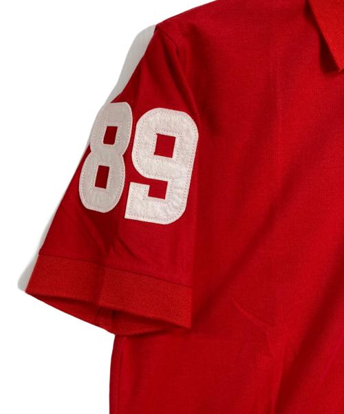 PEARLY GATES（パーリーゲイツ）PEARLY GATES (パーリーゲイツ) ポロシャツ レッド サイズ:6の古着・服飾アイテム