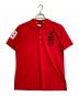 PEARLY GATES（パーリーゲイツ）の古着「ポロシャツ」｜レッド