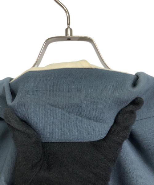 IRENISA（イレニサ）IRENISA (イレニサ) MODIFIED SHAWL COLLAR JACKET ブルー サイズ:2の古着・服飾アイテム