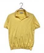 JOHN SMEDLEYジョンスメドレー）の古着「ポロシャツ」｜イエロー
