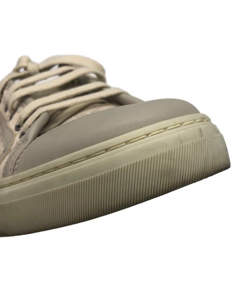 GUCCI（グッチ）GUCCI (グッチ) GGキャンバスローカットスニーカー ベージュ サイズ:6 1/2の古着・服飾アイテム