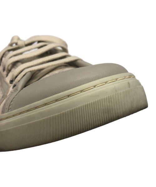 GUCCI（グッチ）GUCCI (グッチ) GGキャンバスローカットスニーカー ベージュ サイズ:6 1/2の古着・服飾アイテム