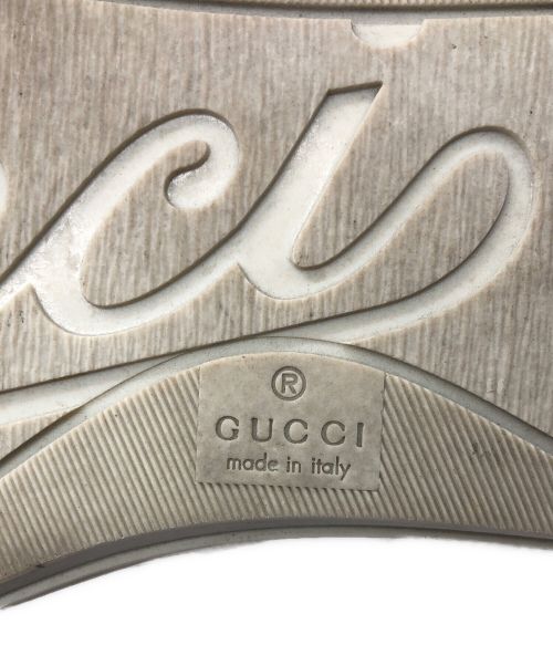 GUCCI（グッチ）GUCCI (グッチ) GGキャンバスローカットスニーカー ベージュ サイズ:6 1/2の古着・服飾アイテム