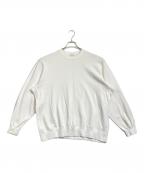 URUウル）の古着「CREW NECK OVER SWEAT」｜ホワイト