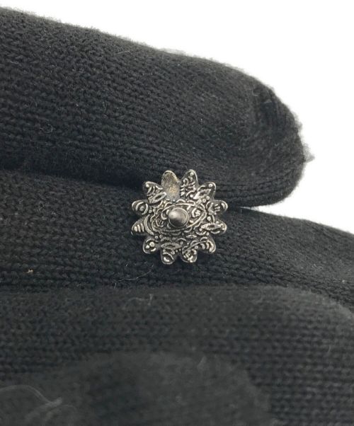 GUCCI（グッチ）GUCCI (グッチ) ダブルG フラワー スタッズ ピアスの古着・服飾アイテム