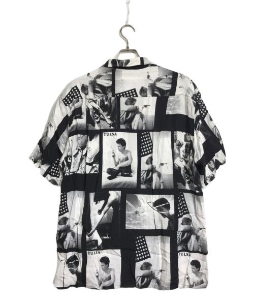 WACKO MARIA（ワコマリア）WACKO MARIA (ワコマリア) ハワイアンシャツ ブラック×ホワイト サイズ:XLの古着・服飾アイテム