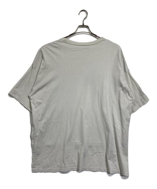 FRAMeWORK（フレームワーク）FRAMeWORK (フレームワーク) アシメフォトプリントTシャツ ライトグレー サイズ:なしの古着・服飾アイテム