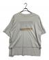 FRAMeWORK（フレームワーク）の古着「アシメフォトプリントTシャツ」｜ライトグレー