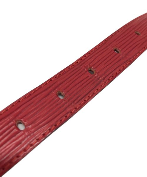 LOUIS VUITTON（ルイ ヴィトン）LOUIS VUITTON (ルイ ヴィトン) サンチュール カスティリアン・ レッドの古着・服飾アイテム