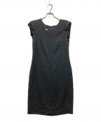 VALENTINOヴァレンティノ）の古着「ノースリーブワンピース」｜ブラック