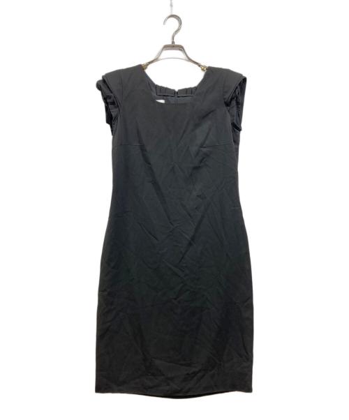 VALENTINO（ヴァレンティノ）VALENTINO (ヴァレンティノ) ノースリーブワンピース ブラック サイズ:SIZE 6の古着・服飾アイテム