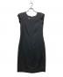 VALENTINO（ヴァレンティノ）の古着「ノースリーブワンピース」｜ブラック