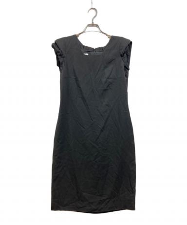 Valentino 黒のノースリーブワンピース 中古・古着通販】VALENTINO (ヴァレンティノ) ノースリーブワンピース