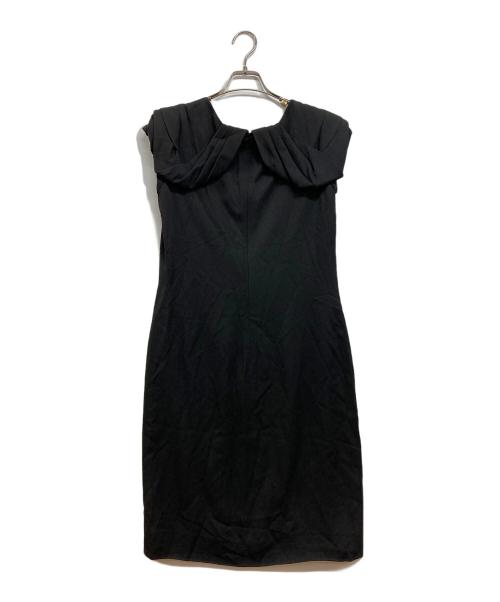 VALENTINO（ヴァレンティノ）VALENTINO (ヴァレンティノ) ノースリーブワンピース ブラック サイズ:SIZE 6の古着・服飾アイテム