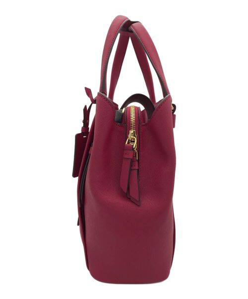 TUMI（トゥミ）TUMI (トゥミ) Saffiano Leather Varek Park Tote ショッキングピンクの古着・服飾アイテム