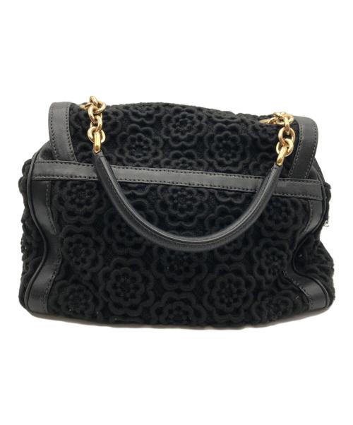 DOLCE & GABBANA（ドルチェ＆ガッバーナ）DOLCE & GABBANA (ドルチェ＆ガッバーナ) 2WAYハンドバッグ ブラックの古着・服飾アイテム