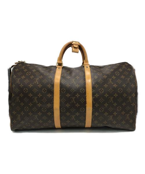 LOUIS VUITTON（ルイ ヴィトン）LOUIS VUITTON (ルイ ヴィトン) トラベルバッグ ブラウンの古着・服飾アイテム