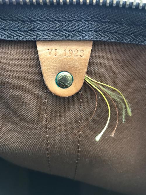 LOUIS VUITTON（ルイ ヴィトン）LOUIS VUITTON (ルイ ヴィトン) トラベルバッグ ブラウンの古着・服飾アイテム