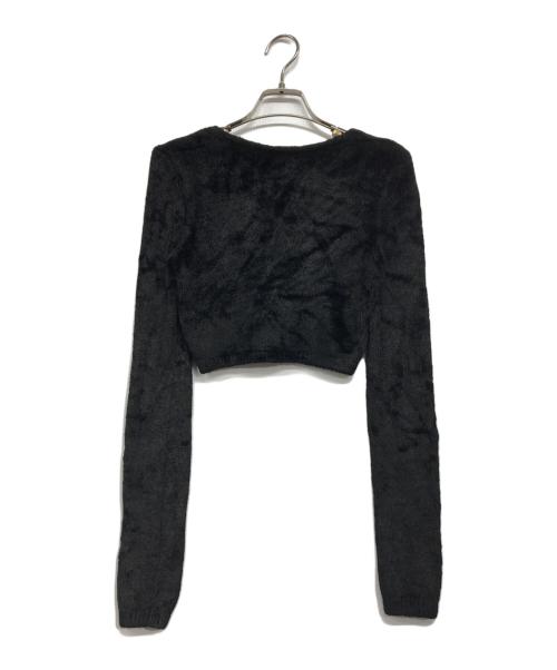 DIESEL（ディーゼル）DIESEL (ディーゼル) M-CHERYLプルオーバーニット ブラック サイズ:Ｓの古着・服飾アイテム