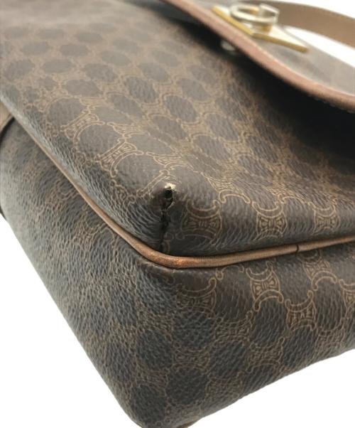 CELINE（セリーヌ）CELINE (セリーヌ) ショルダーバッグ ブラウンの古着・服飾アイテム