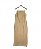 cizattoシザット）の古着「Camisole Pencil Onepiece」｜ベージュ