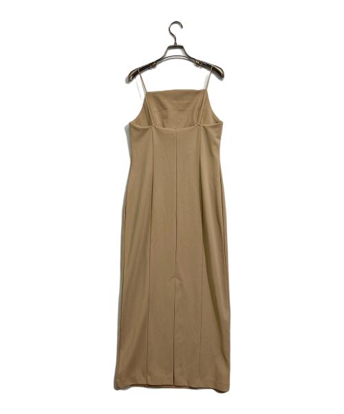 cizatto（シザット）cizatto (シザット) Camisole Pencil Onepiece ベージュ サイズ:Freeの古着・服飾アイテム