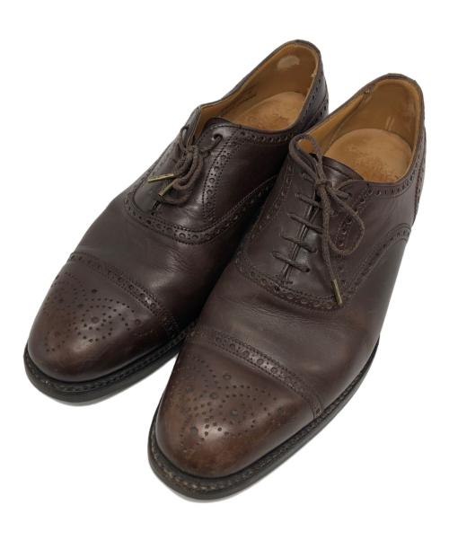 CHEANEY（チーニー）CHEANEY (チーニー) WILFRED メダリオンシューズ ブラウン サイズ:6の古着・服飾アイテム