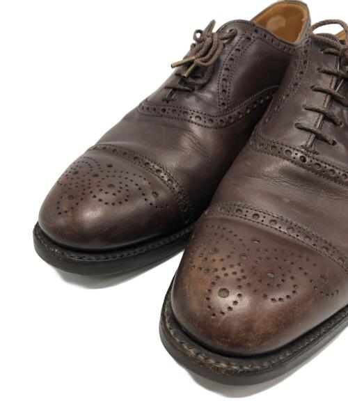 CHEANEY（チーニー）CHEANEY (チーニー) WILFRED メダリオンシューズ ブラウン サイズ:6の古着・服飾アイテム