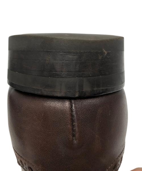 CHEANEY（チーニー）CHEANEY (チーニー) WILFRED メダリオンシューズ ブラウン サイズ:6の古着・服飾アイテム