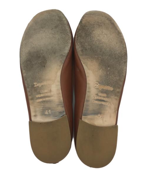 repetto（レペット）Repetto (レペット) Cendrillon Ballerinas キャメル サイズ:41の古着・服飾アイテム