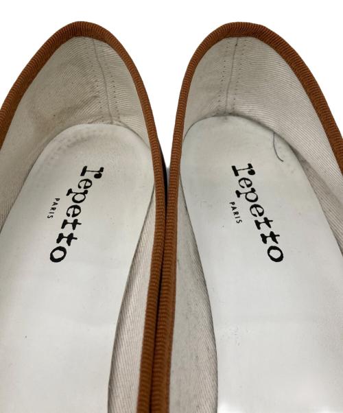 repetto（レペット）Repetto (レペット) Cendrillon Ballerinas キャメル サイズ:41の古着・服飾アイテム