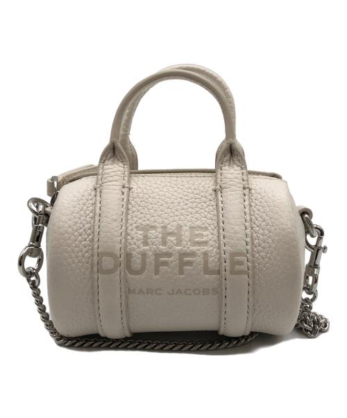 MARC JACOBS（マークジェイコブズ）MARC JACOBS (マークジェイコブズ) ザ レザー ダッフル バッグ ミニ ホワイトの古着・服飾アイテム